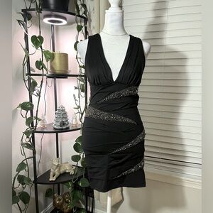 Bodycon Studded Mini Dress